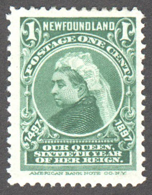 Newfoundland Scott 61 Mint F - Click Image to Close